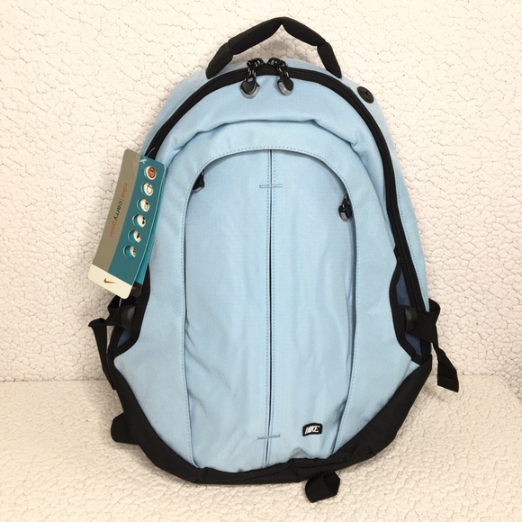 baby blue nike backpack